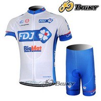 cycling wear/ cycling clothing: B-281: 100% polyester cycling jersey+ cycling short