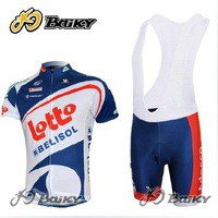Lotto Team Cycling Wear: Made with 100% polyester